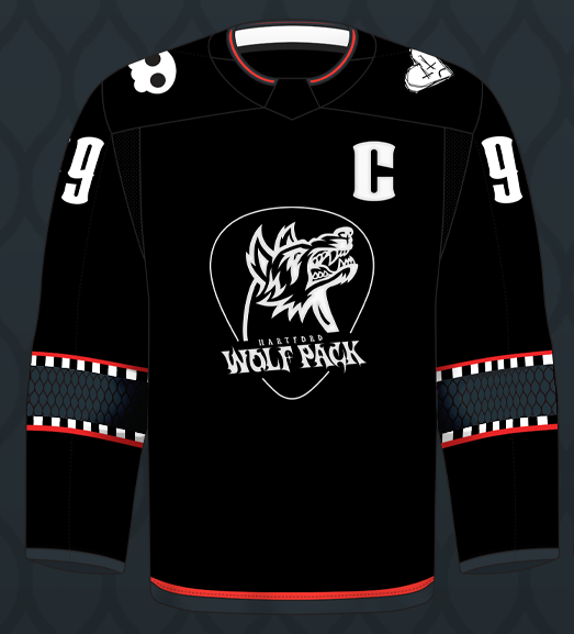 PRE-ORDER: Hartford Wolf Pack Emo Night Specialty Jersey