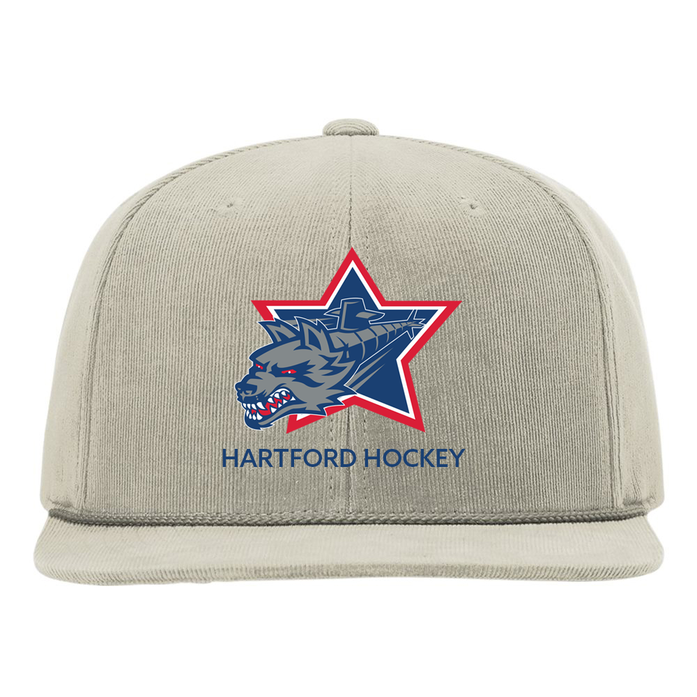 Hartford Wolf Pack Timberline Corduroy Snapback Cap