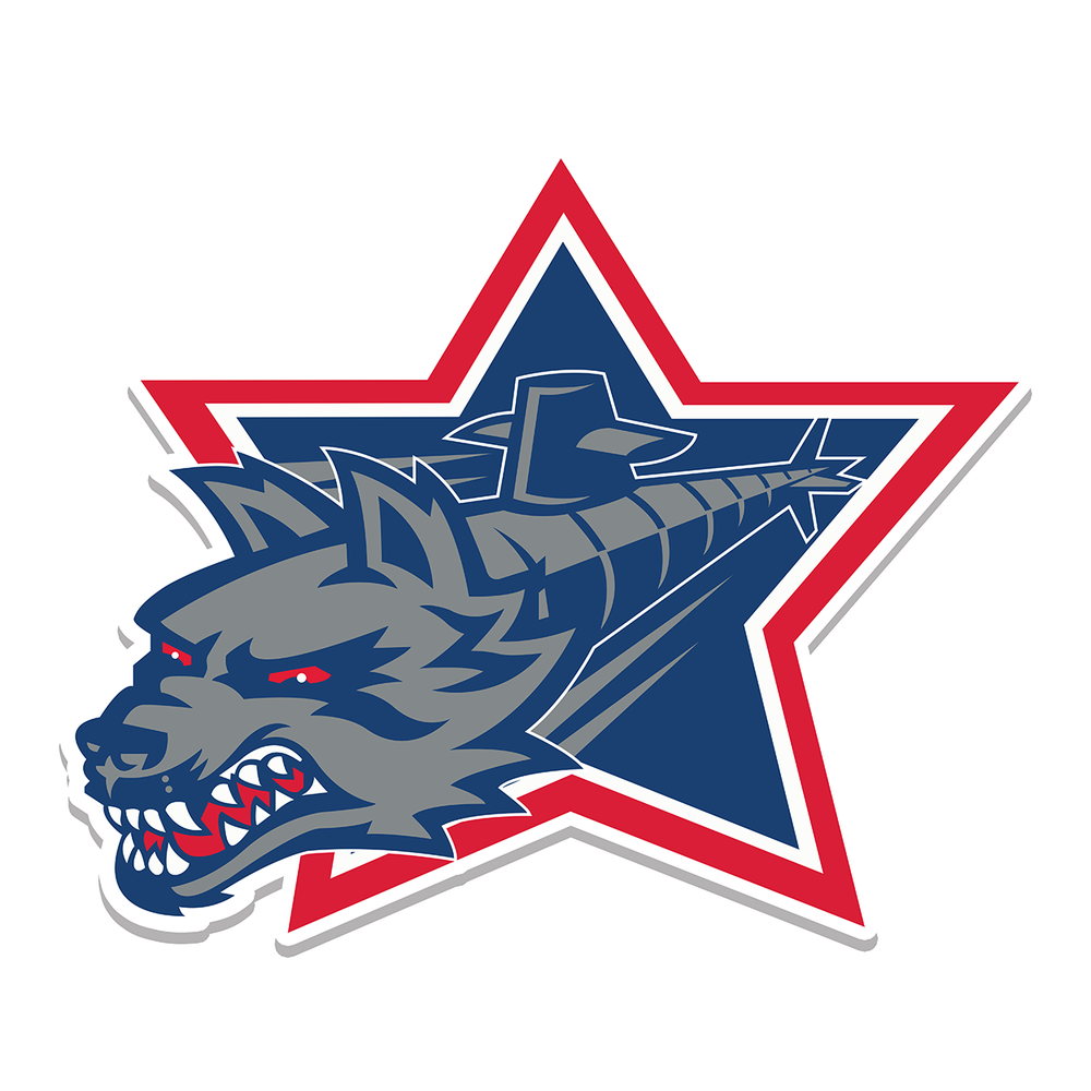 Hartford Wolf Pack Submarine Logo Magnet Product View