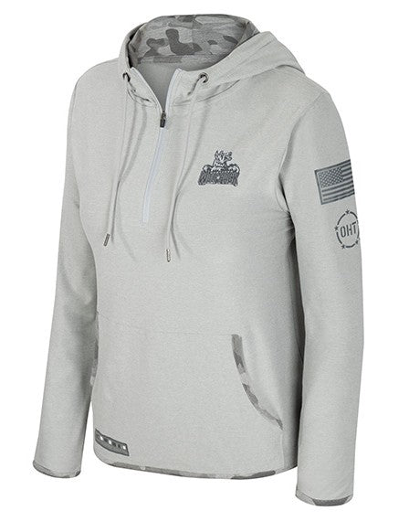 Hartford Wolf Pack x Colosseum: OHT Platoon Ladies 1/4zip Windshirt