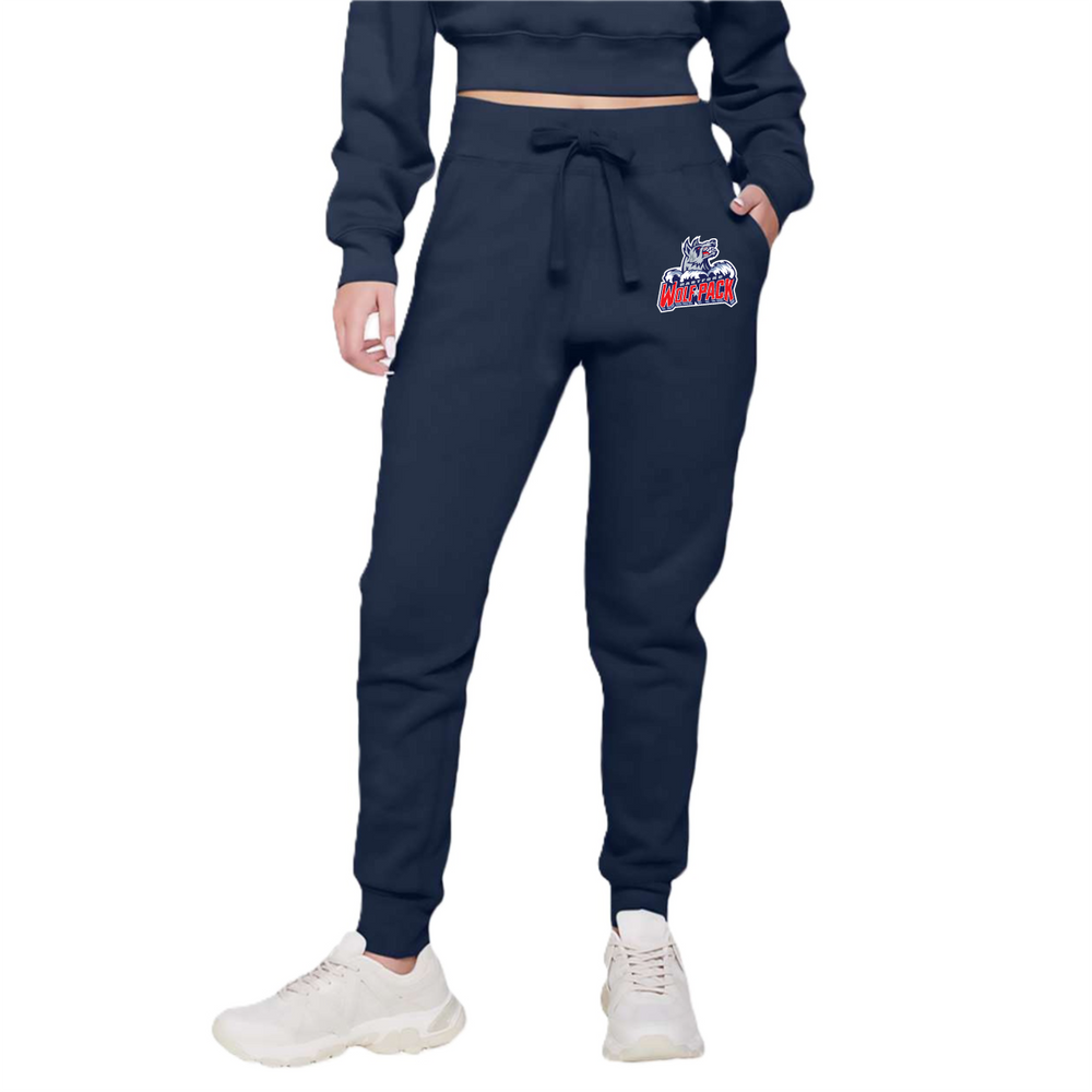 Hartford Wolf Pack Primary Logo Unisex Premium Joggers Front View