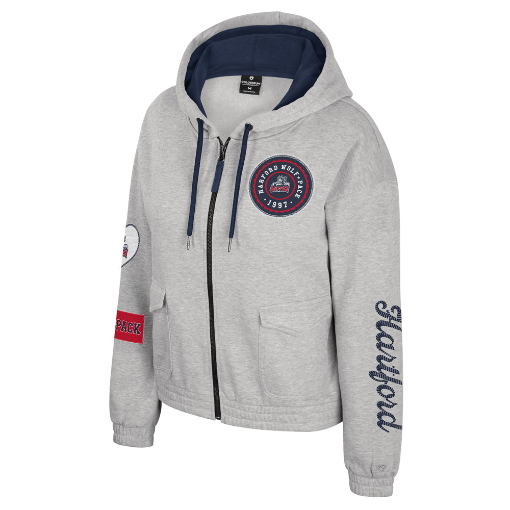 Hartford Wolf Pack x Colosseum: Alfie Ladies Fullzip Hoodie