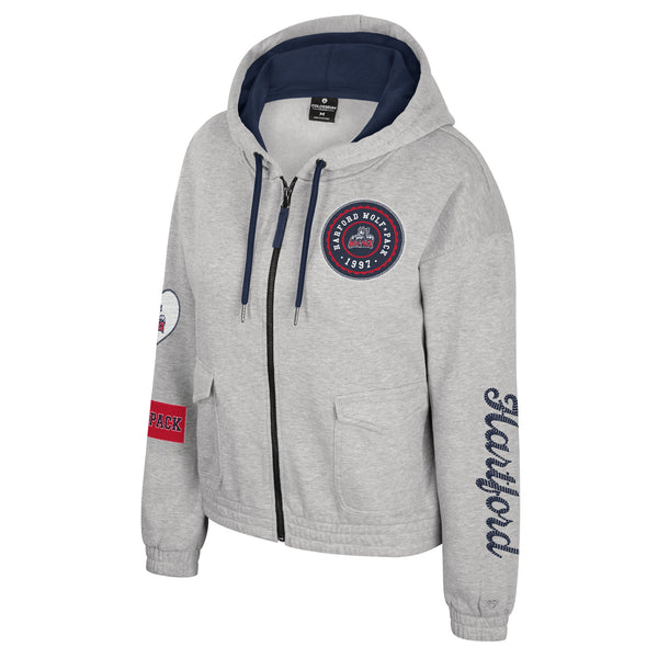 Hartford Wolf Pack x Colosseum: Alfie Ladies Fullzip Hoodie