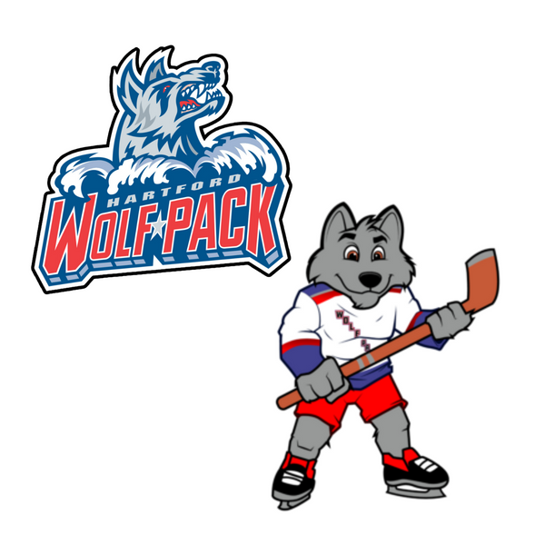 Hartford Wolf Pack Face Tattoo