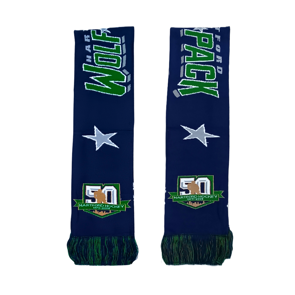 Hartford Wolf Pack Knit Scarf