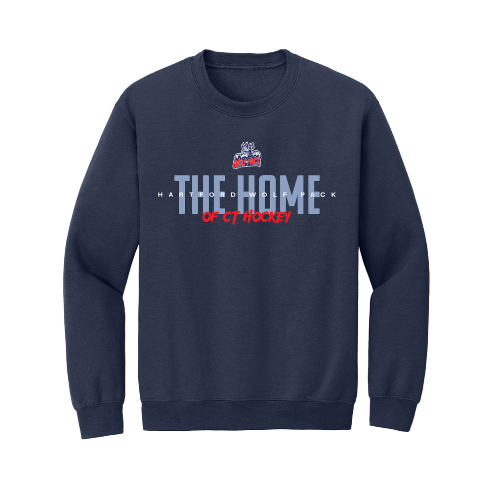 Hartford Wolf Pack "Home of CT Hockey" Crewneck
