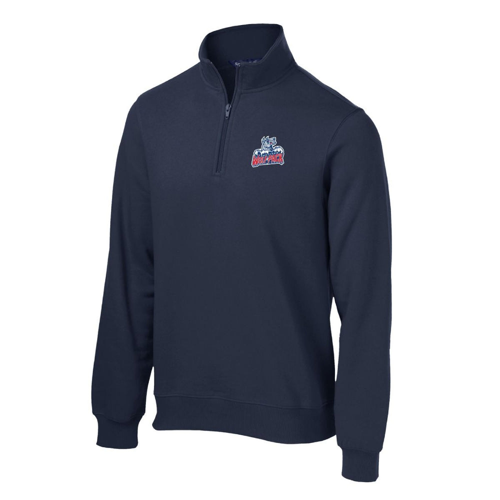 Hartford Wolf Pack Primary Logo 1/4 Zip Sweatshirt