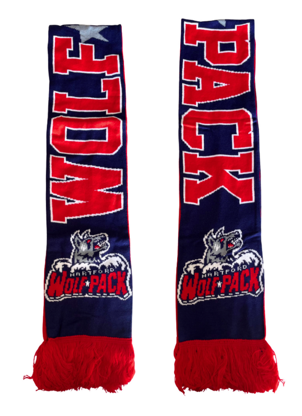 Hartford Wolf Pack Knit Scarf