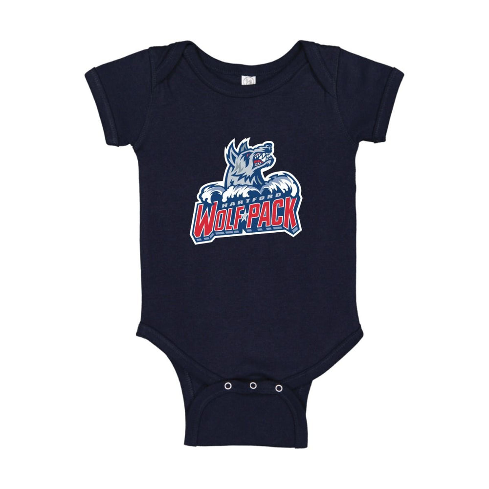 Hartford Wolf Pack Logo Onesie