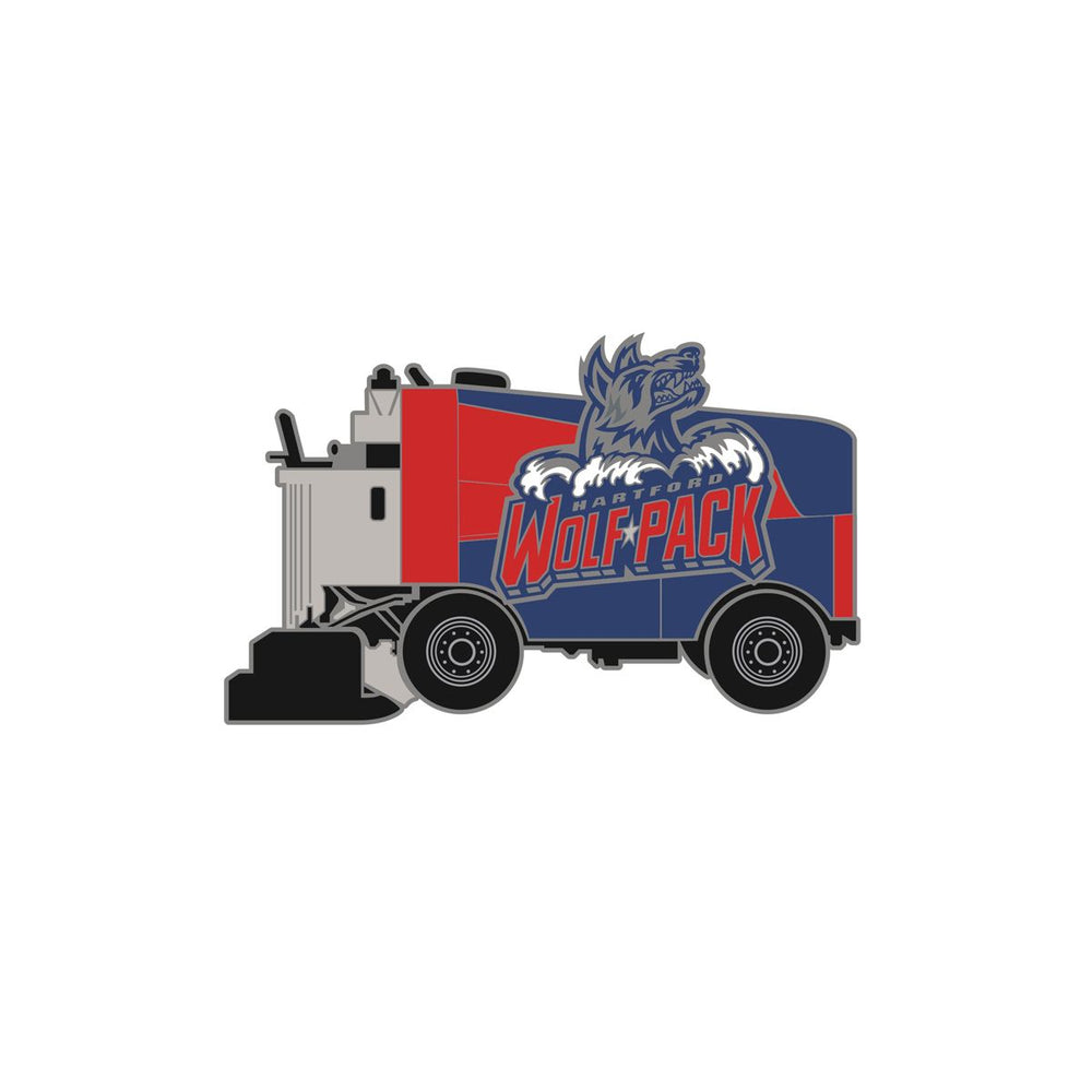 Hartford Wolf Pack Ice Resurfacer Pin
