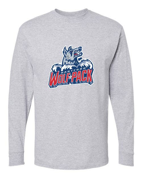 Hartford Wolf Pack Long Sleeve Logo Tee