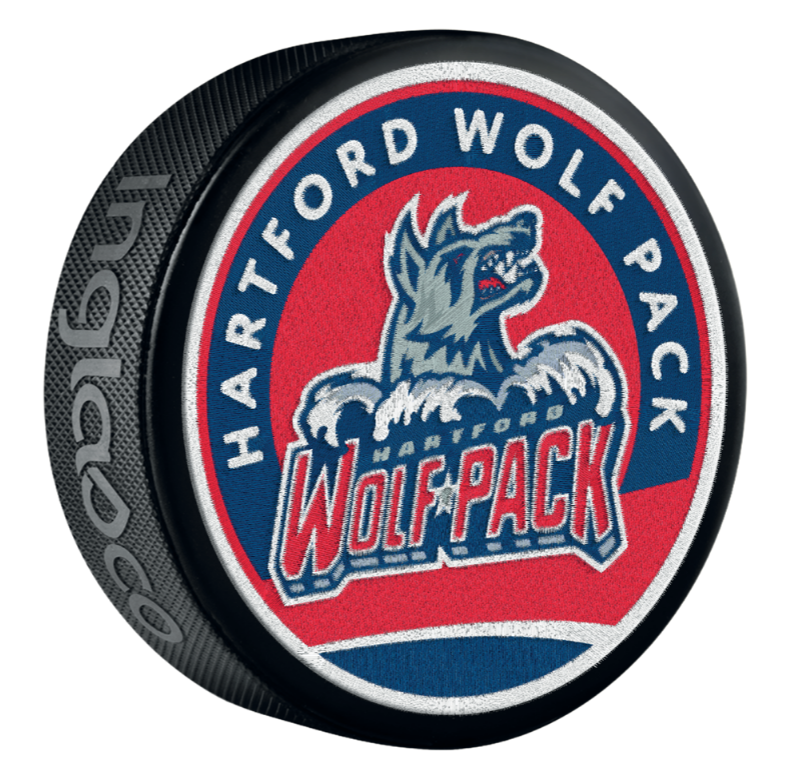 Hartford Wolf Pack Patch Puck