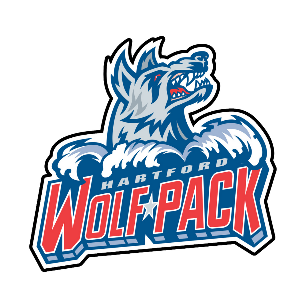 Hartford Wolf Pack Face Tattoo