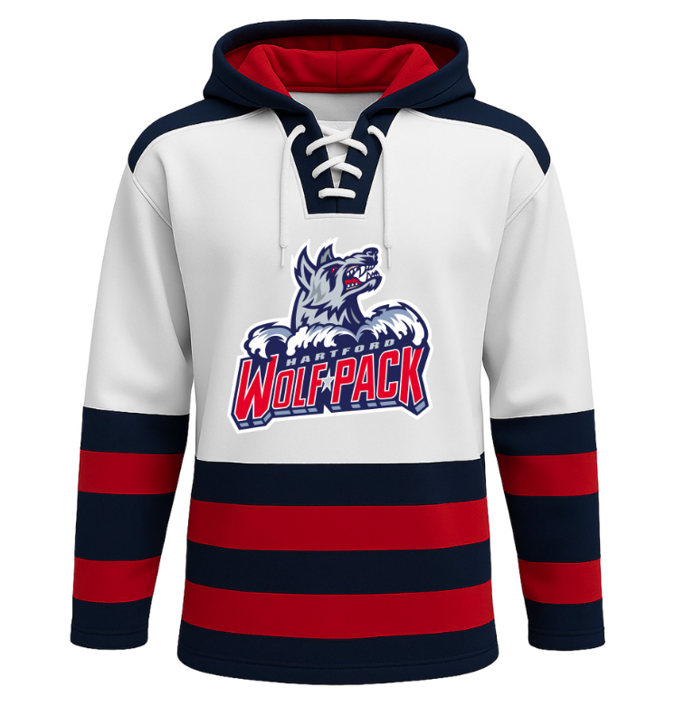 Hartford Wolf Pack Lace Youth Hoodie
