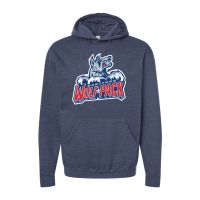 Hartford Wolf Pack Primary Logo Jumbo Embroidered Hoodie