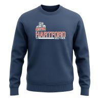 Hartford Wolf Pack 2026 Embroidered Crewneck Sweatshirt