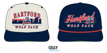 Hartford Wolf Pack x Celly Hockey Co Ballcaps