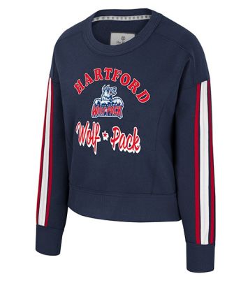 Hartford Wolf Pack Women's Colosseum Honeymoon Crewneck Product View