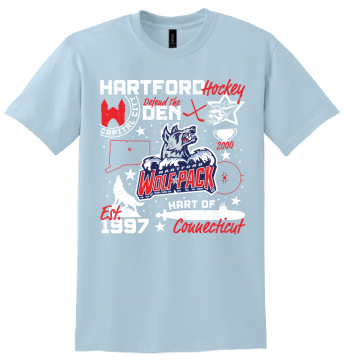 Hartford Wolf Pack 2025 Fan Design Contest Youth Tee
