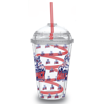 Hartford Wolf Pack Kids Cup with Swirly Straw