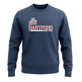 Hartford Wolf Pack 2026 Embroidered Crewneck Sweatshirt