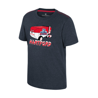 Hartford Wolf Pack Colosseum Toddler Racing Ice Resurfacer Tee - Product Front View