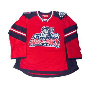 Hartford Wolf Pack CCM Primary Logo Replica Jersey Red