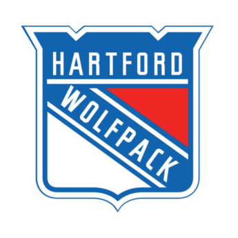 Hartford Wolf Pack Shield Sticker