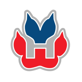 Hartford Wolf Pack Heritage Logo Sticker