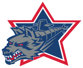Hartford Wolf Pack Submarine Logo Sticker