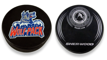Hartford Wolf Pack Hockey Puck